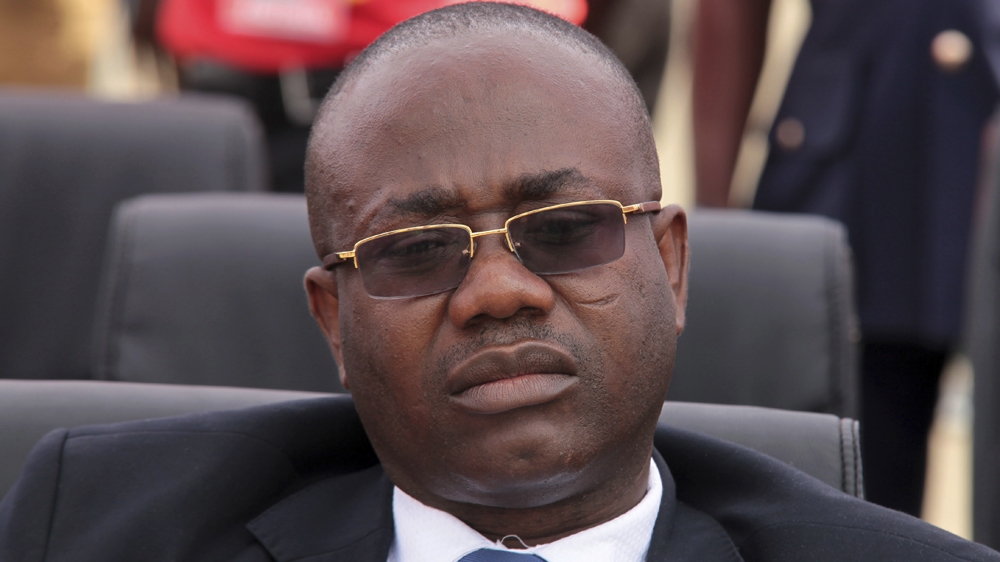 Ex-FIFA official Kwesi Nyantakyi was previously questioned as police sought information in the killing of journalist Ahmed Hussein-Suale. [File: Christian Thompson/AP]