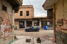 A lot of neighborhoods in the old city are in ruins but people are beginning to come back. [Emre Rende/Al Jazeera]
