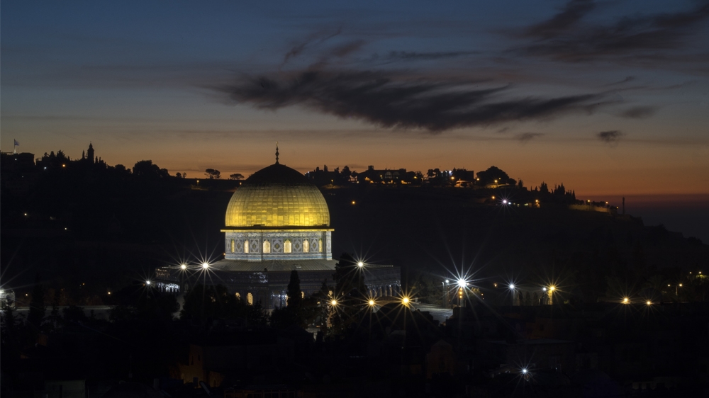 According to messianic belief, building the Third Temple at the Al-Aqsa compound where the First and Second Jewish temples stood 2,000 years ago would usher the coming of the Messiah [Mostafa Alkharouf/Anadolu Agency]