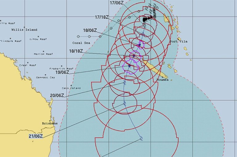 Tropical Cyclone Oma threatens Vanuatu and New Caledonia
