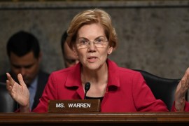 Democratic Senator Elizabeth Warren's claim to Native American ancestry has caused much controversy in the US [Reuters]