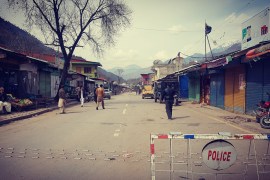 Kashmir village on Pakistan side