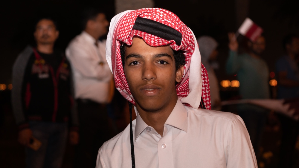 Osama al-Sheikh says Qatar's football victory is a great message to all Arabs, especially the UAE [Sorin Furcoi/Al Jazeera] 