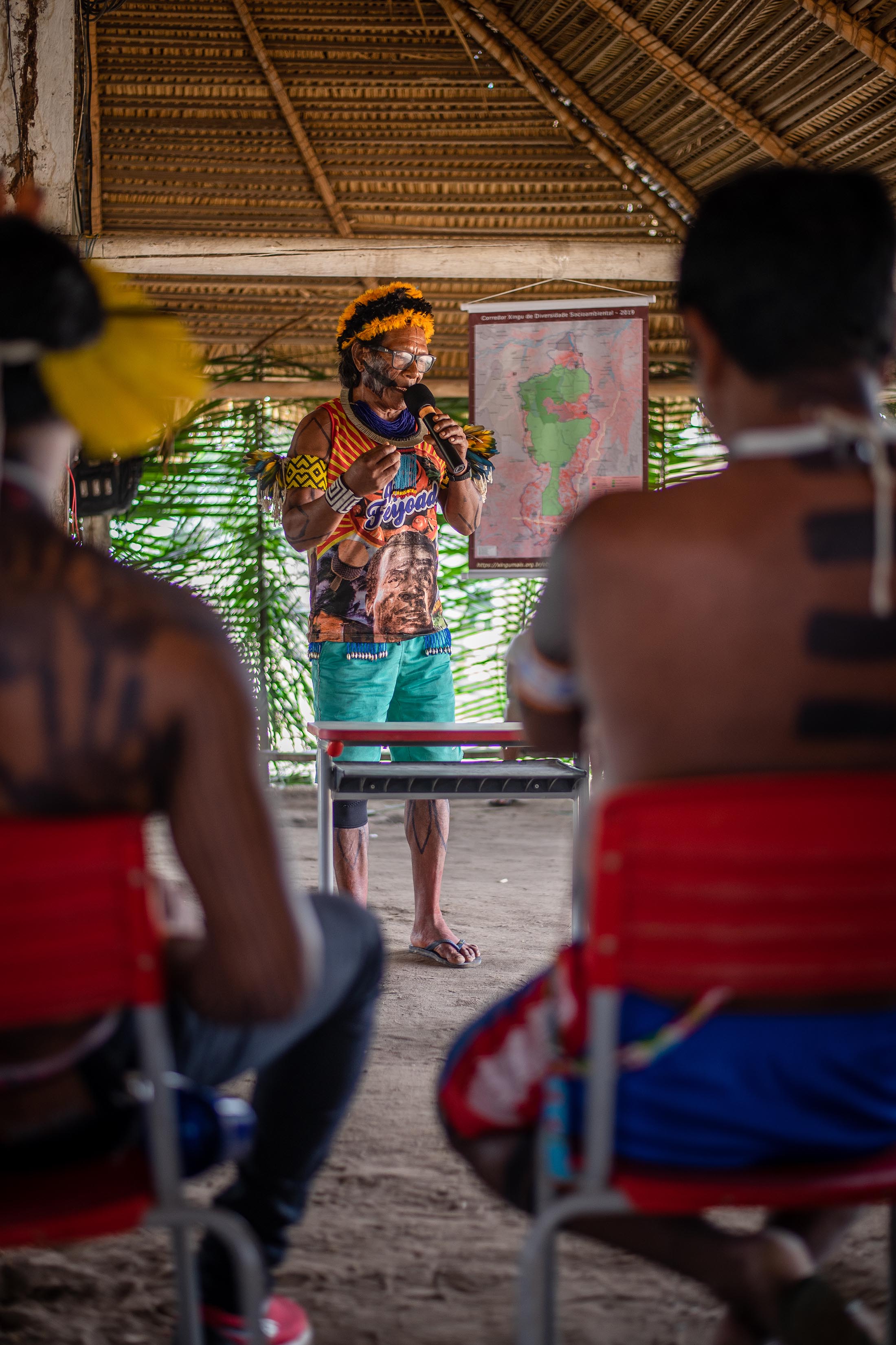 The Kayapo say they are worried that the project would bring an influx of speculative farmers encroaching on the edges of the Kayapo Menkragnoti and Bau reserve [Giovanni Bello/Rede Xingu/Al Jazeera]