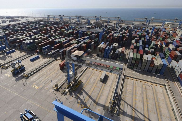 UAE shipping port