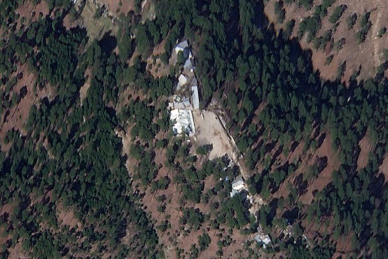 satellite image kashmir