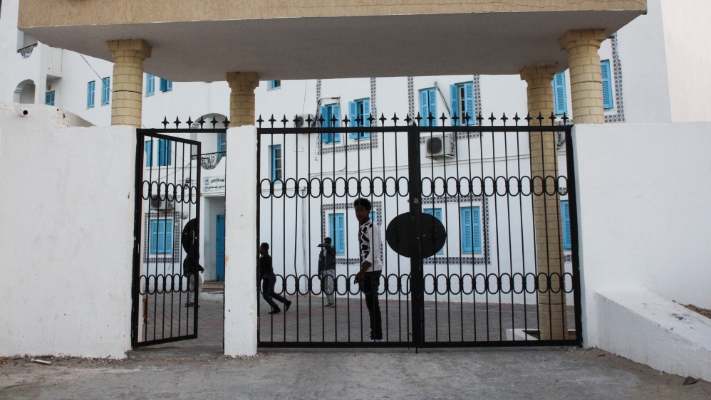 UNHCR's facility in Medenine houses up to 35 unaccompanied migrant minors [Sara Creta/Al Jazeera]