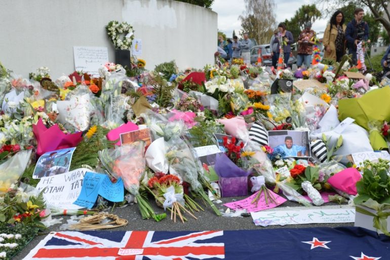 Tribute to victims of twin terror attacks in New Zealand
