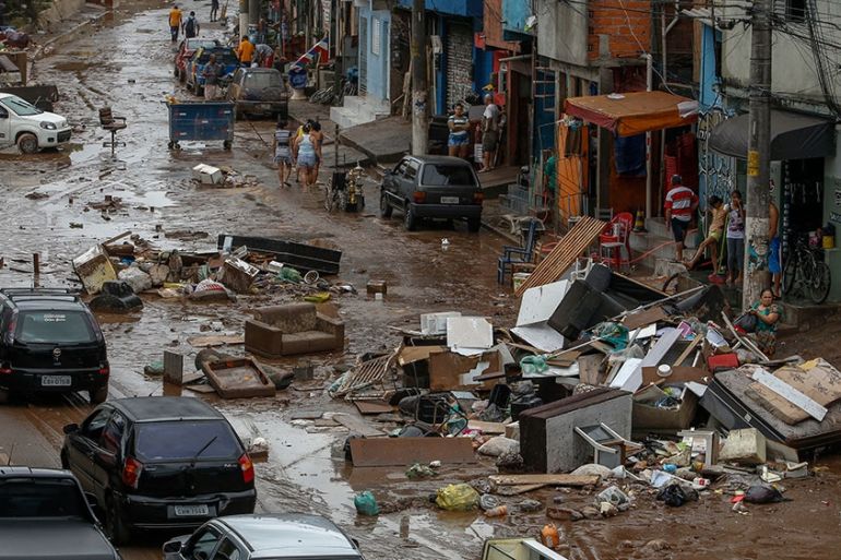Floods in Brazil kill at least 11 people