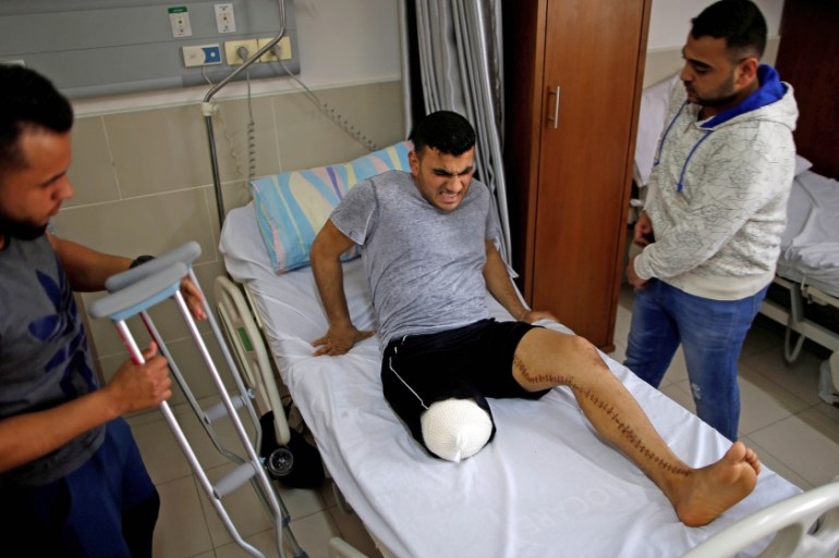 Gaza wounded