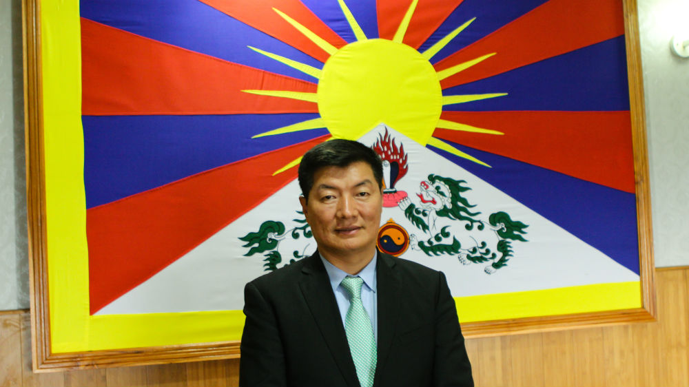 After Dalai Lama's resignation in 2011, Lobsang Sangay was elected 'sikyong', or regent, of the Central Tibetan Administration [Angel Martinez/Al Jazeera]