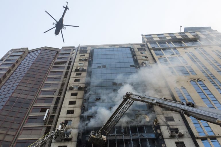Fire broke out in Dhaka’s Banani