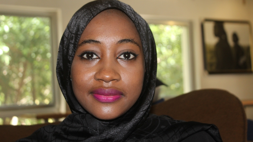Khadijah Awwal is a lawyer with the #ArewaMeToo movement, helping survivors access legal aid [Linus Unah/Al Jazeera]