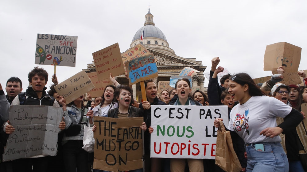 The demonstrations attracted mixed reactions from politicians [Francois Mori/AP]