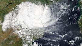 Cyclone Idai makes landfall in Mozambique
