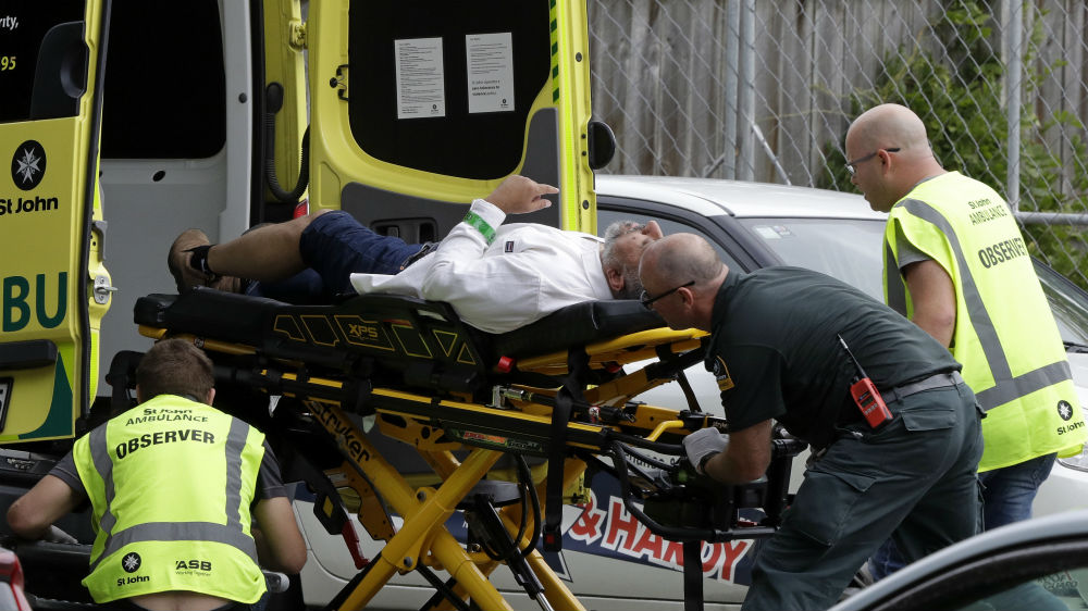 At least 50 people were killed in Friday's attack on two Christchurch mosques [Mark Baker/AP]