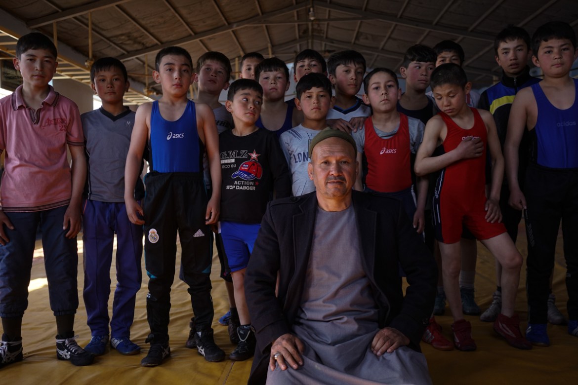 wrestling club in Kabul [Sorin Furcoi/Al Jazeera] [Al Jazeera]