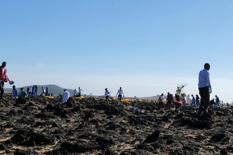 Ethiopia airlines crash workers