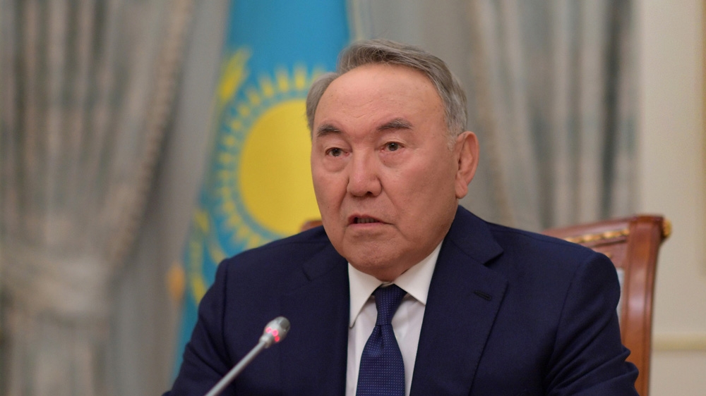 Nazarbayev gave no reason for his resignation [Kazakh Presidential Press Service via Reuters]
