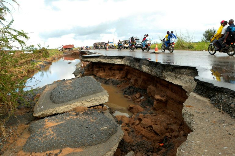 Beira Mozambique roads Idai