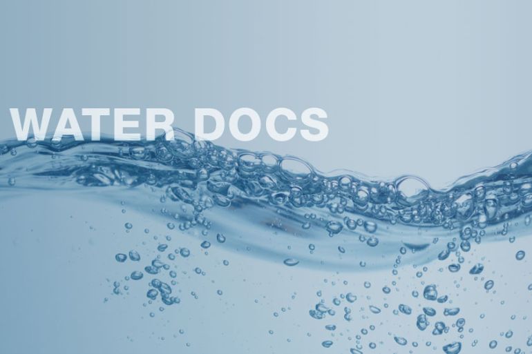 Water Documentaries - World Water day banner