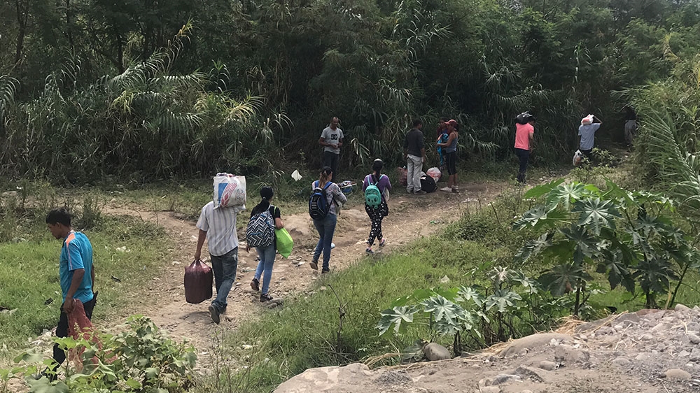 The International Rescue Committee reported an increase in the number of Venezuelans using informal crossings [Steven Grattan/Al Jazeera]