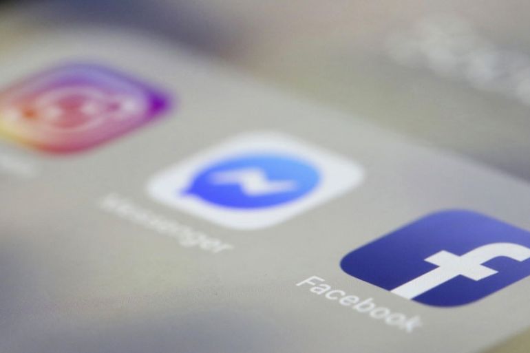 Facebook, Messenger and Instagram apps
