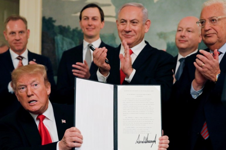 U.S. President Trump welcomes Israel''s Prime Minister Netanyahu at the White House in Washington