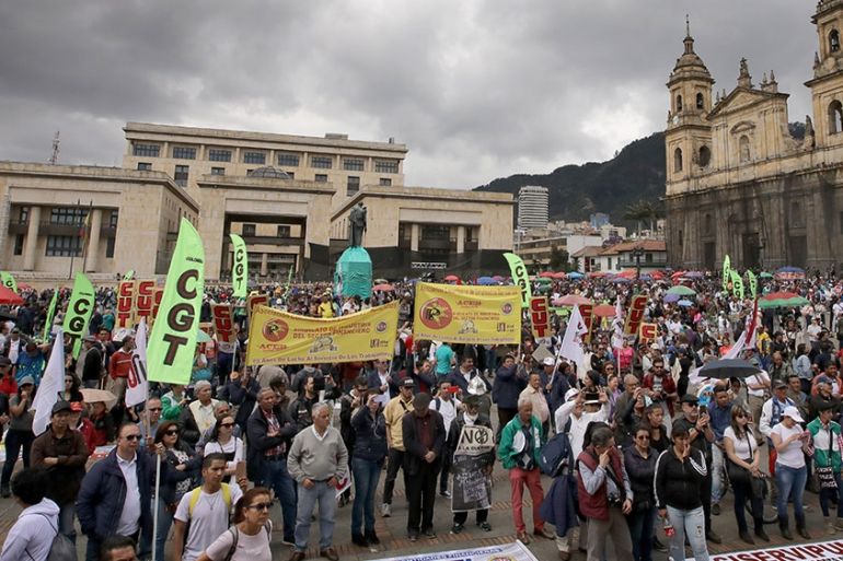 Colombia march