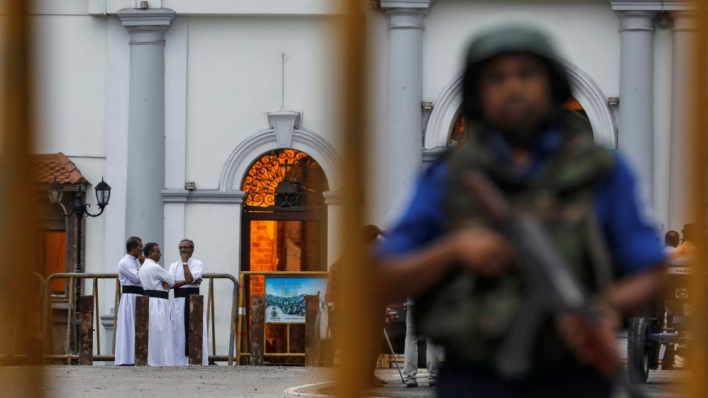 Cardinal Malcolm Ranjith, the archbishop of Colombo, has been a vocal critic of the government's apparent failure to share near-specific intelligence [Danish Siddiqui/Reuters]