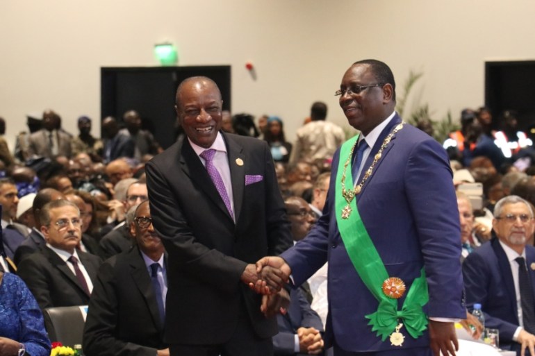 Senegalese President Sall''s Swearing-In Ceremony