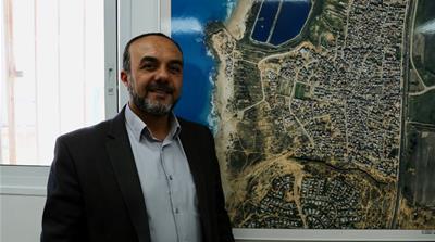 Murad Amash, the head of Jisr al-Zarqa's local council [Mersiha Gadzo/Al Jazeera]
