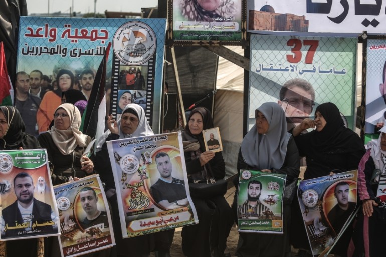 Solidarity protest for Palestinian prisoners in Israeli jails