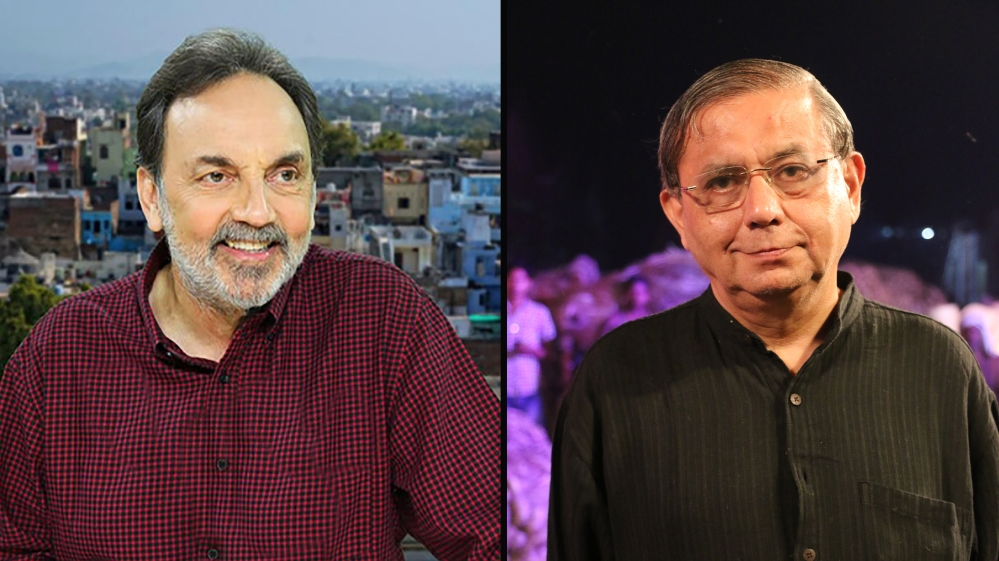 Prannoy Roy, left, and Dorab R Sopariwala, right, have spent years analysing the intricacies of Indian elections [Courtesy: Roy and Sopariwala]