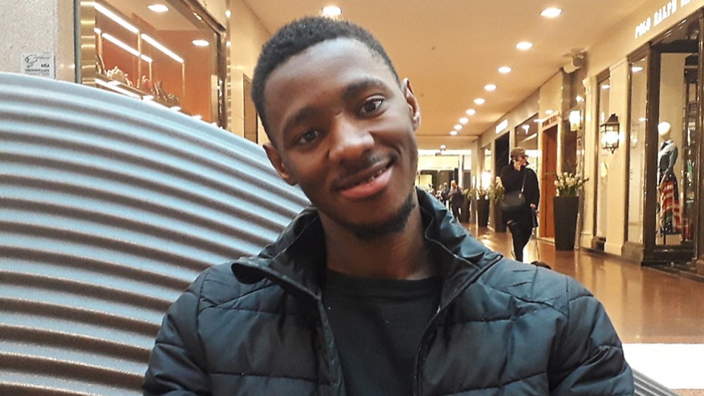 Sainey, from The Gambia, now lives in Bologna [Courtesy of Sainey] 