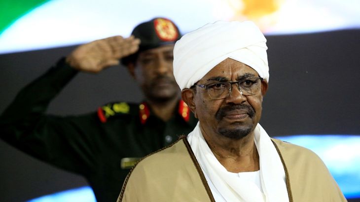 Sudan''s President Omar al-Bashir is seen before delivering a speech at the Presidential Palace in Khartoum, Sudan February 22, 2019. REUTERS/Mohamed Nureldin Abdallah -