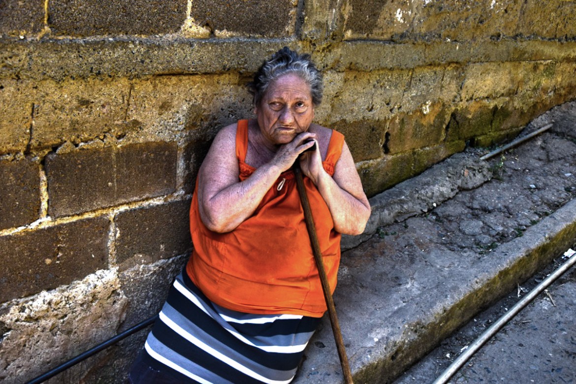“In my house, I always received water and now my house is the last one to receive the resource. I have spent already one month without water in my house,” Carmen,74, said [Elizabeth Melimopoulos/ Al J