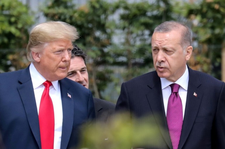 Donald Trump and Erdogan