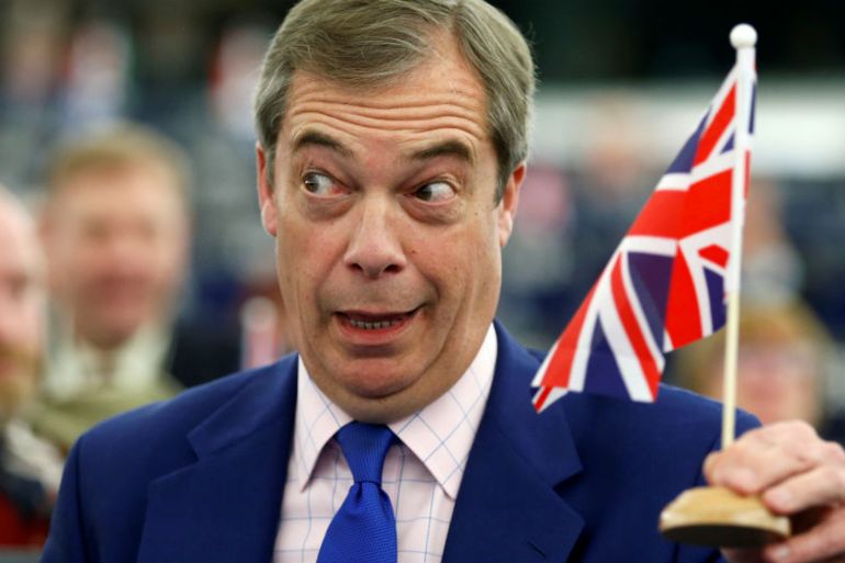 Farage flag reuters
