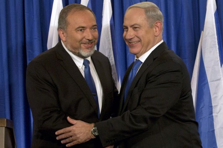 Benjamin Netanyahu Avigdor Lieberman