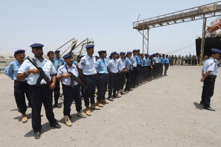 Yemen coastguard hodeidah