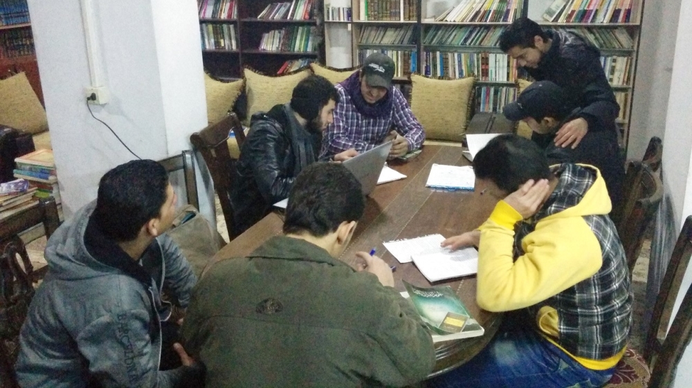 The library became a form of cultural resistance in the besieged outskirts of Damascus [Al Jazeera]