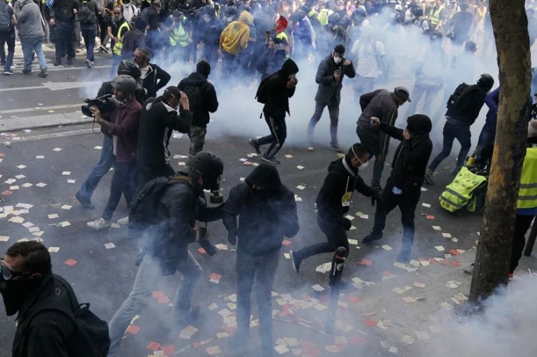 May Day Protests Take Place In Paris