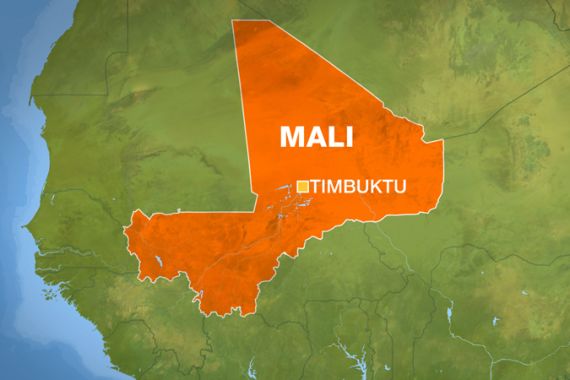 Timbuktu Mali map