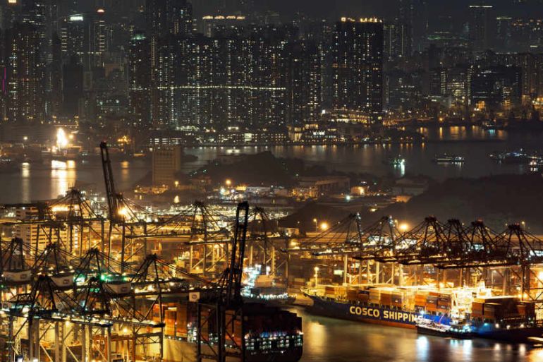 Hong Kong shipping - bloomberg