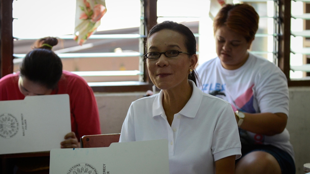 Grace Poe is the daughter of two of the Philippines' biggest movie stars [Gallo/Getty]