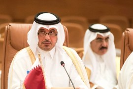 Qatar''s Prime Minister Abdullah bin Nasser bin Khalifa Al Thani