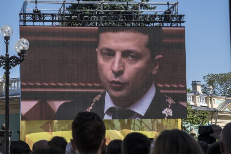 Inauguration Ceremony For Ukraine''s President Volodymyr Zelenskiy