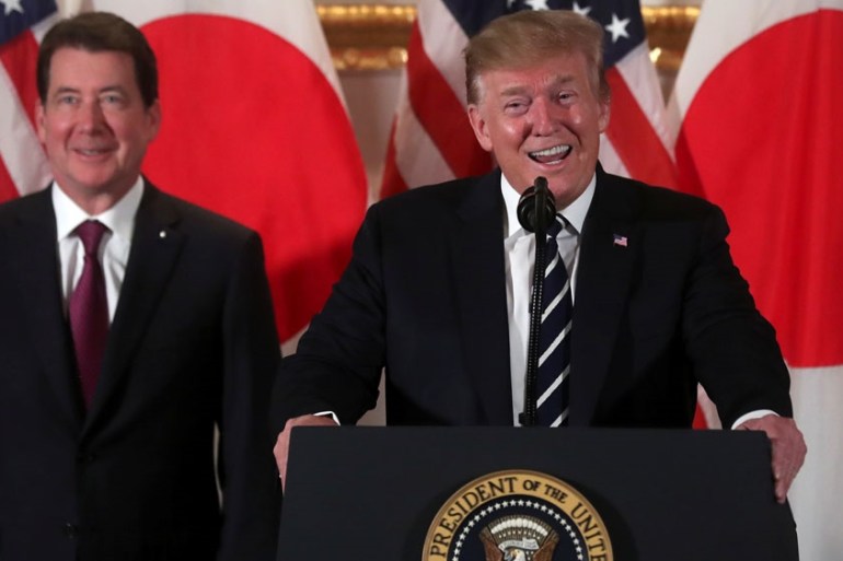 Trump visit to Japan