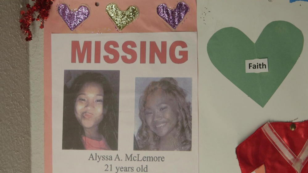 Alyssa McLemore went missing in April of 2009 and in the decade that followed, local police have not been able to find out what happened to her [Al Jazeera]